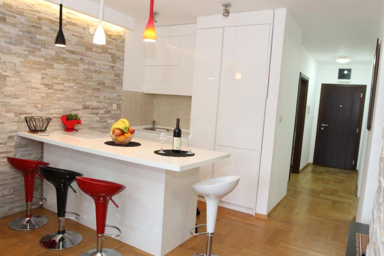 Luxury Apartment Big Blue Budva Exterior foto
