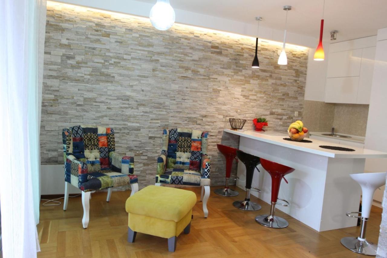 Luxury Apartment Big Blue Budva Exterior foto
